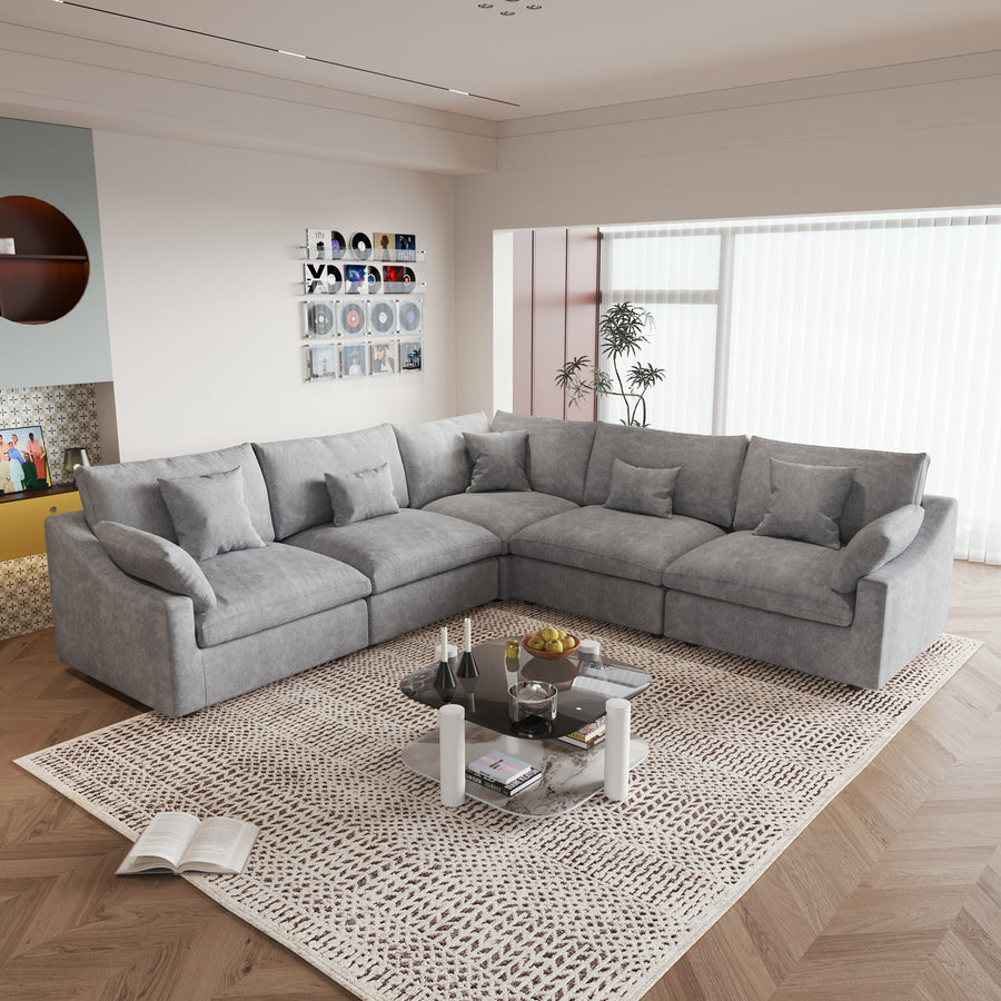 Modwell Corner Haven in light grey