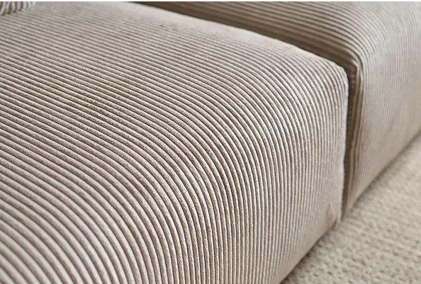 Close-up of Marlow wide-wale corduroy