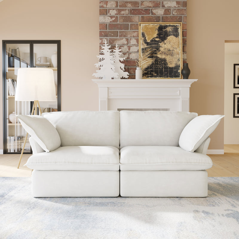 Cove Cozy Loveseat layout