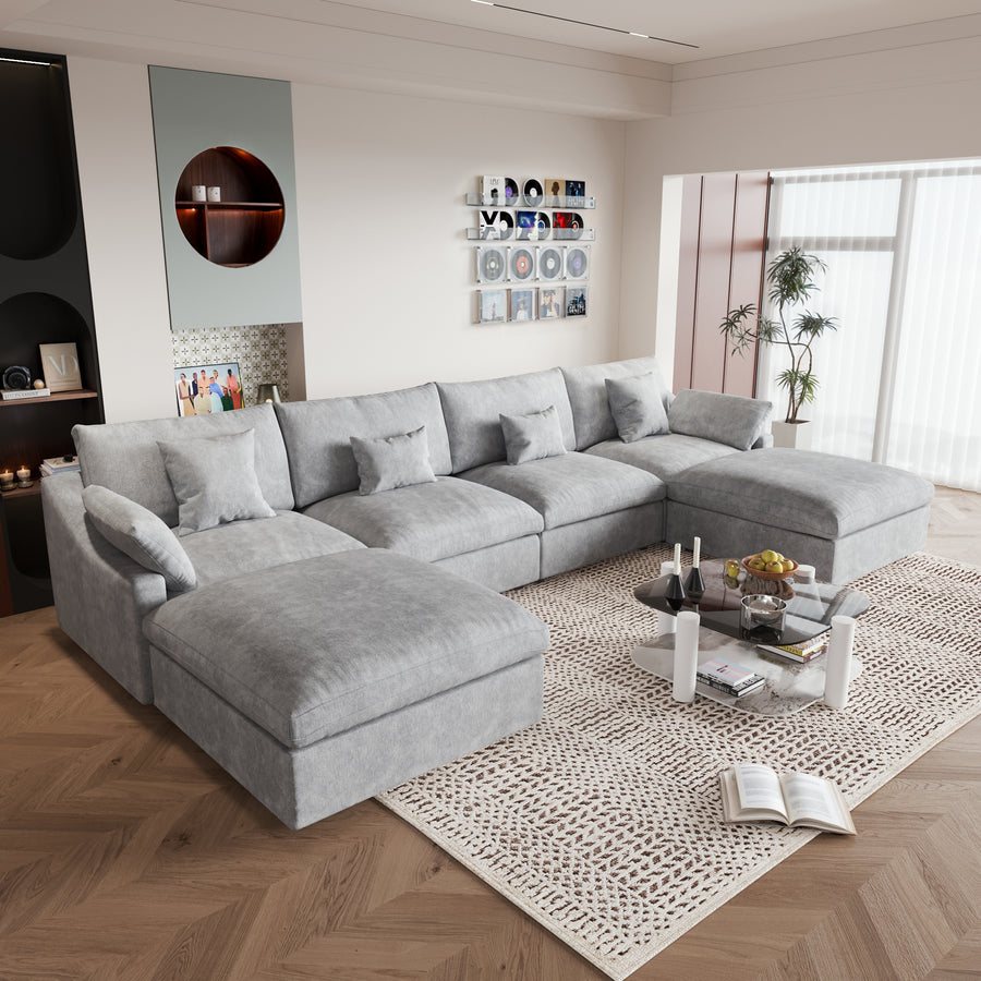 Modwell Grand Gathering layout in light grey