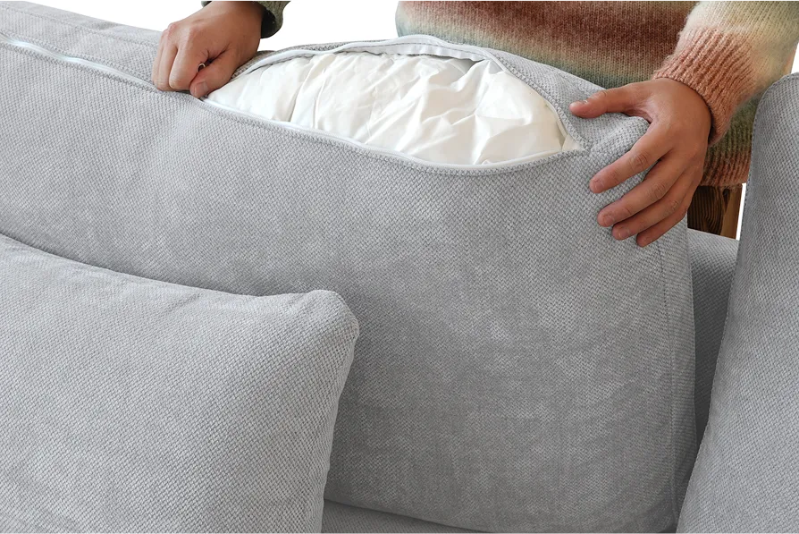 Removable zippered Modwell pillow cover